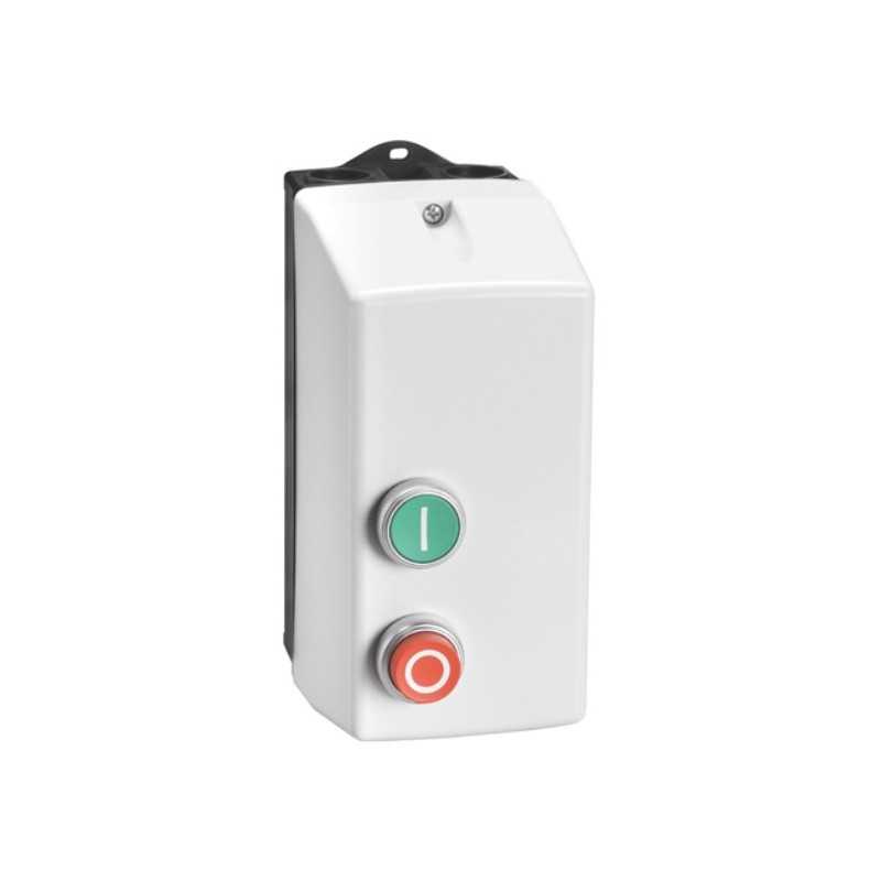 Contenitore con pulsanti marcia arresto per contattori BF25A e BF32A Lovato M2PA