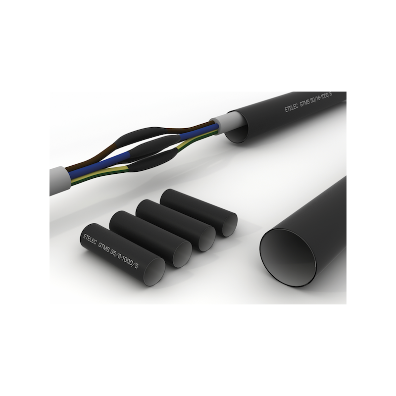 Giunto Termorestringente 4x1,5/6mm in Kit Etelec GB0406