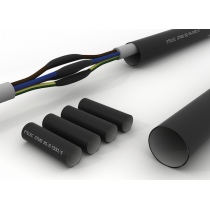 Giunto Termorestringente 4x10/16mm in Kit Etelec GB0416