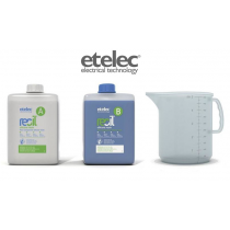 Gel Siliconico Bicomponente Riaccessibile in Tanica 4Lt Etelec RE0400