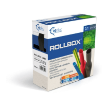 Guaina Termorestringente 3,2/1,6Mm Nero in Box da 10Mt Etelec RB0032