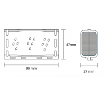 Giunto in Gel 1x50/35Mm per Connessione Parallela Shark 150 Etelec SH0150