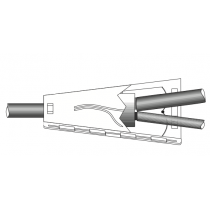 Giunto in Gel 1x50/35Mm per Connessione a Y Shark 150Y Etelec SH0150Y