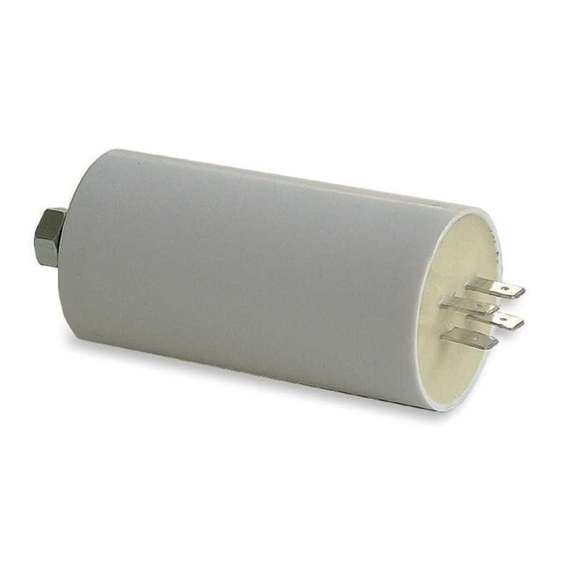 Condensatore di rifasamento per motori con faston 25 microfarad