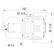 Sirena Elettromeccanica Celere 110V Sirena 42023