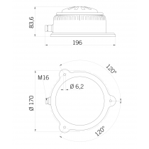 Avvisatore Acustico Elettromeccanico 24V Sirena 42253