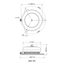 Campana Elettromeccanica 240V Siad 165MM Sirena 54206