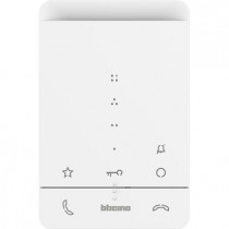 Citofono 2 FILI vivavoce per installazione da parete o da tavolo Bticino 344282