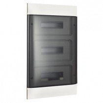 Centralino da incasso Bticino E315P36D3 con portello fumè per 36 moduli DIN (3x12) linea "Habita"