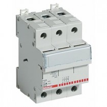Portafusibile 3P 32A 3 moduli Bticino F323
