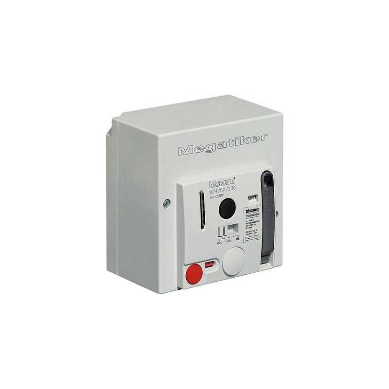 Comando a motore a precarica di molle 230 Vac Bticino M7475P/230