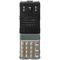 Kit Audio Video Ottone Satinato con Tastiera e Display Espandibile Due Fili Plus Patavium ELVOX K41641