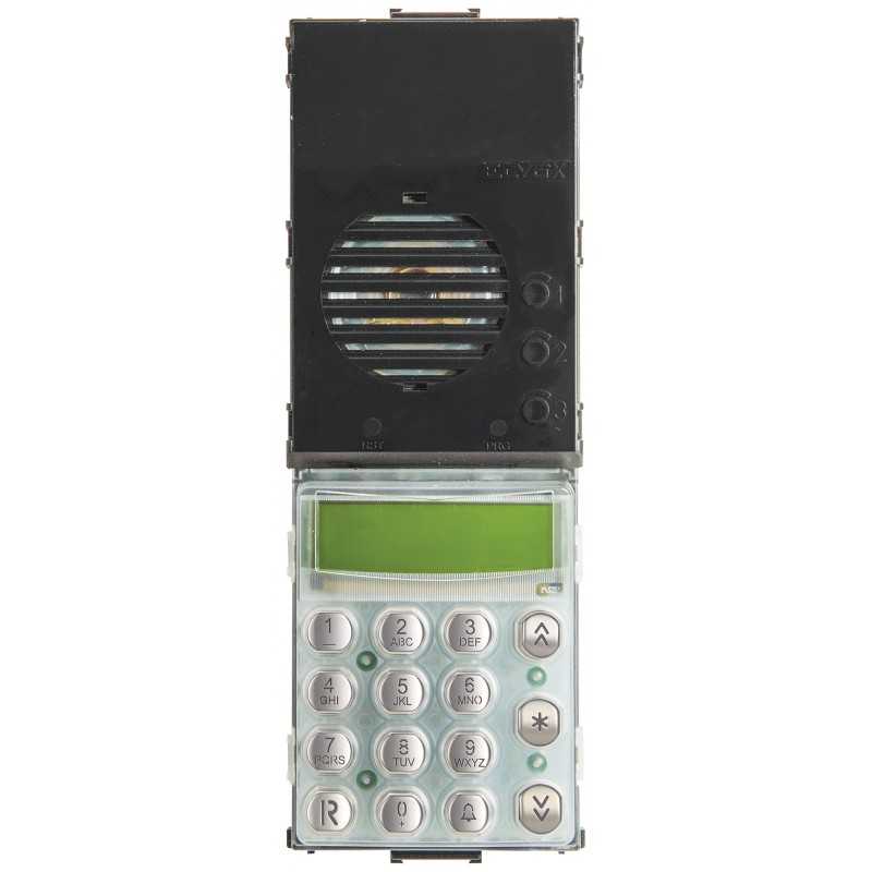 Unità Digibus Audio e Tastiera per Targa Serie 1200 ELVOX 1282