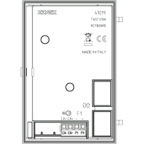 Tastiera Alfanumerica per Posti Esterni Due Fili Plus ELVOX 41019