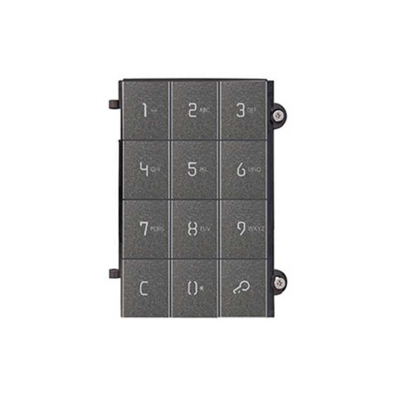 Modulo Frontale Tastiera Serie Pixel Ardesia ELVOX 41119.02