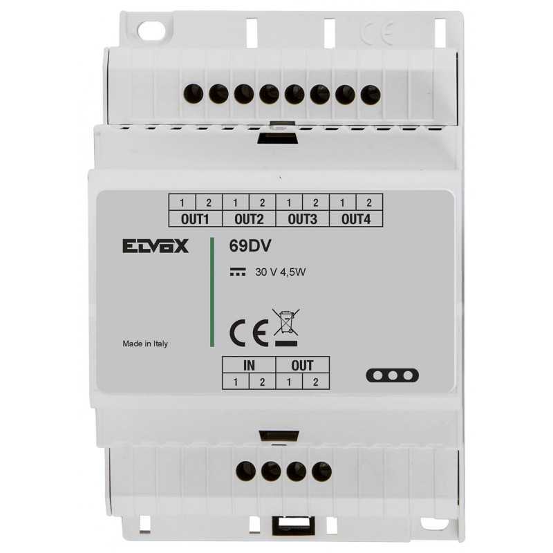 Divisore di Montante Bus in 4 Linee ELVOX 69DV