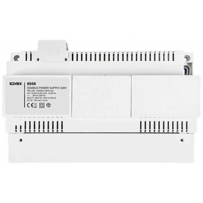 Alimentatore 12/15/18 Vdc per Sistemi Digibus ELVOX 6948