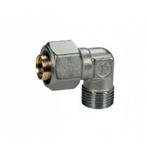 Raccordo curvo filettato maschio 12 per tubi 16X2 Giacomini R562MX048