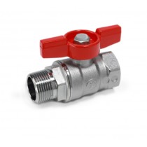 Valvola a sfera Maschio femmina 1 e 14 con maniglia Giacomini R254X006