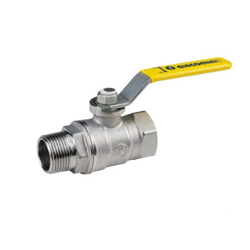 Valvola sfera Maschio Femmina impianti Gas 1 e 14Giacomini R254LX026
