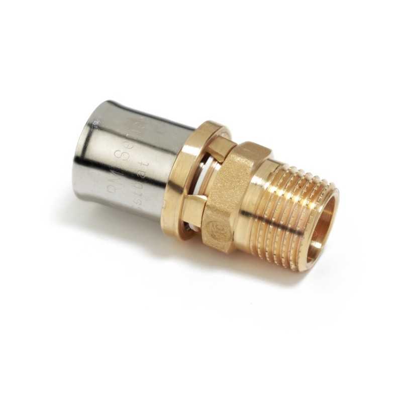 Raccordo filettato maschio da 1/2 a 16X2 Giacomini RM107Y033