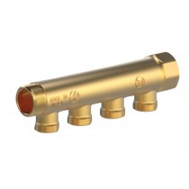 Collettore componibile da 1 tre stacchi uscita base 16 Giacomini R580CY043