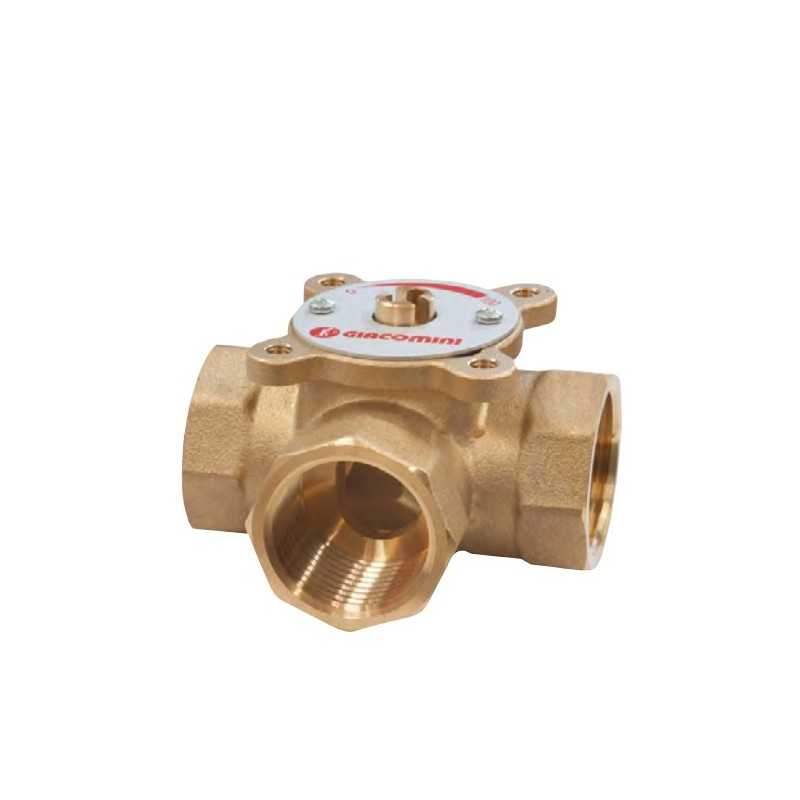 Valvola miscelatrice rotativa con attacchi femmina 1 Giacomini R297Y005