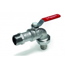 Rubinetto con portagomma e maniglia a leva 3/4 Giacomini R621X014