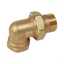 Raccordo curvo tre pezzi attacchi filettati femmina-maschio 34 Giacomini R19Y004