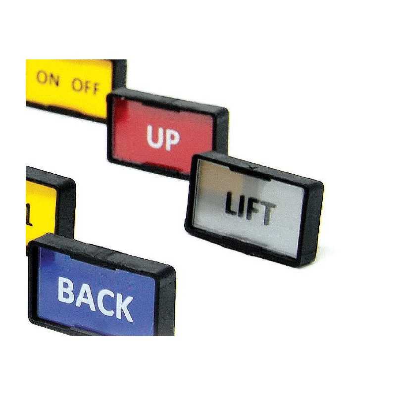 Etichetta in PVC colore Bianco da completare con relativo supporto Grafoplast EVO1527W