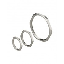 Ghiera in ottone a chiave esagonale passo metrico M20 Legrand 386632