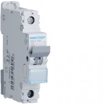 Magnetotermico 1 Polo 6A 6KA C 1 Modulo Hager MCA106