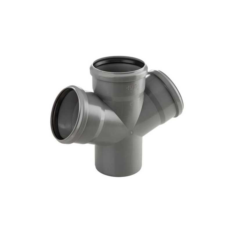 Braga Doppia a 45° ad innesto HTDA D. 110/40 Valsir VS0506010