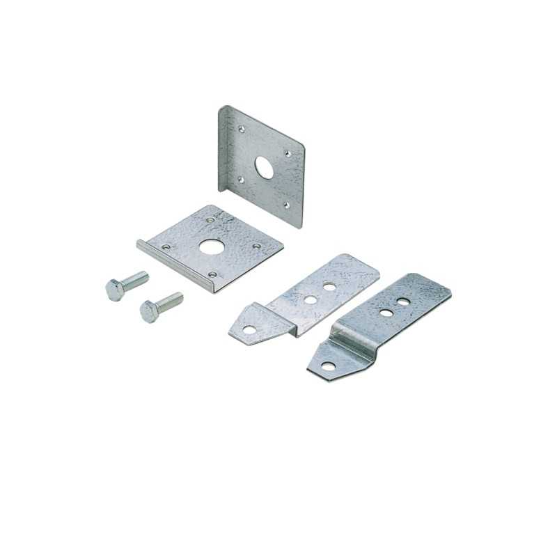 Coppia di staffe di fissaggio a parete Hager  FM640