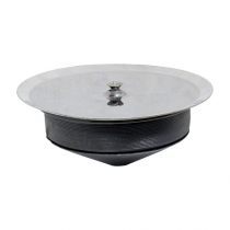 Tappo per Pozzetto con Piastra Inox D.140 Valsir VS0701203