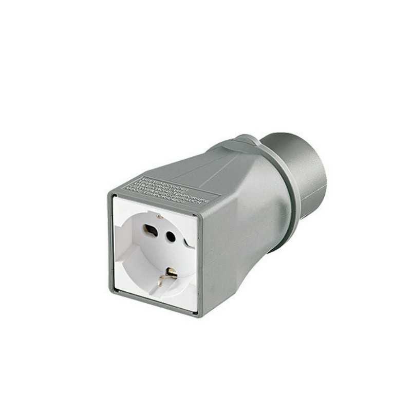 Adattatore Presa Industriale - Presa Civile 2P+T 230V Palazzoli 740001