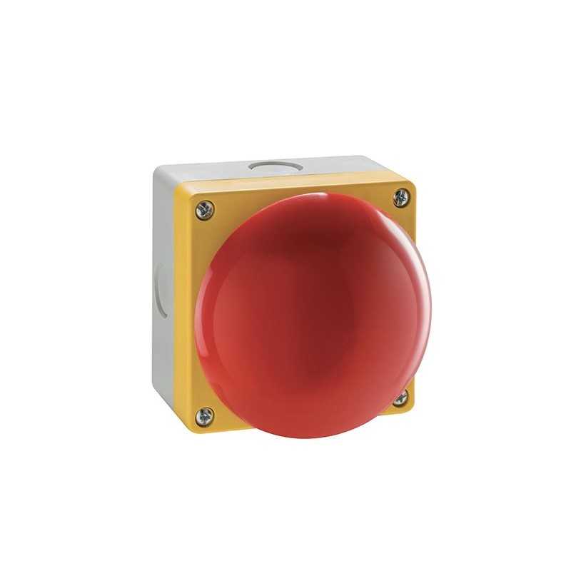 Pulsante a fungo con sgancio a trazione 1 NA + 1 NC Lovato LP9P11R