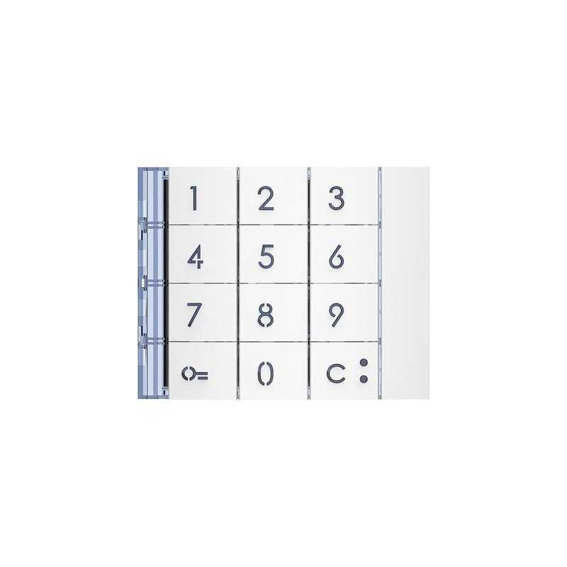 Frontale per Tastiera finitura Allwhite Bticino 353002