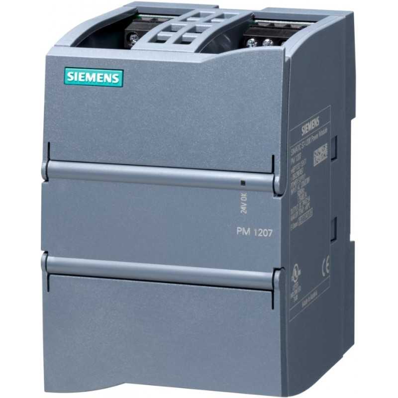 Alimentatore stabilizzato ingresso AC 120230V uscita DC 24 V 2,5 A per Simatic S7 Siemens 6EP13321SH71