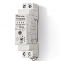 Varialuce (Dimmer) elettronico 500 W 1 modulo DIN Finder 158182300500