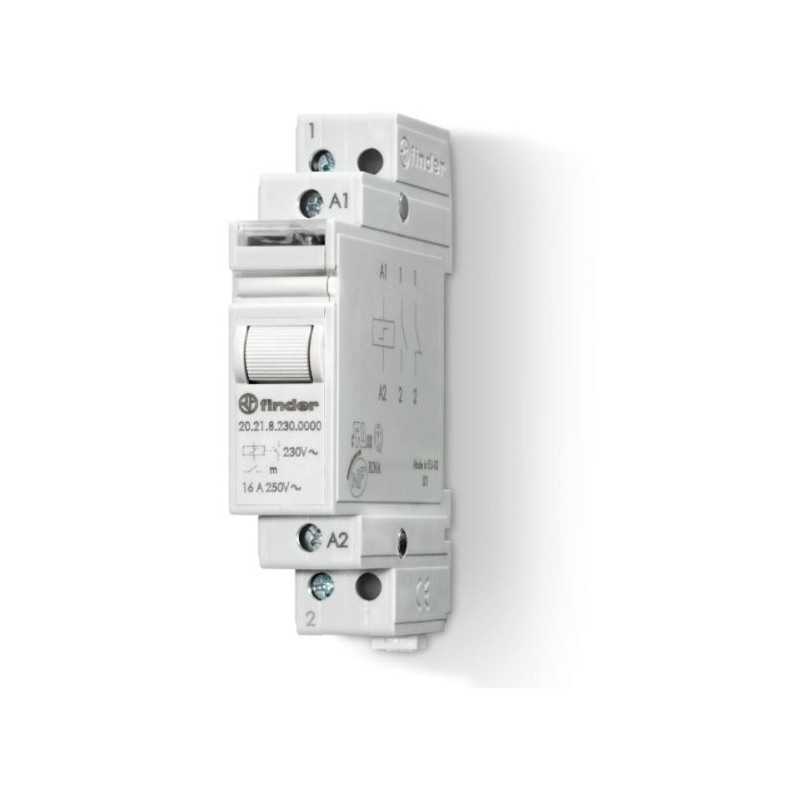 Relè ad impulsi modulare 1 NO 16 A Finder 202182300000