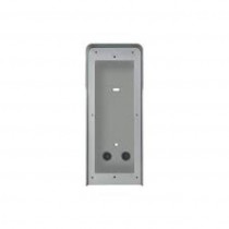 Scatola con Cornice e Protezione per 1 Placca 2 Moduli Alluminio ELVOX S321