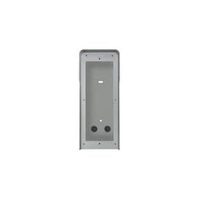 Scatola con Cornice e Protezione per 1 Placca 2 Moduli Alluminio ELVOX S321