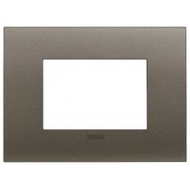 Placca Vimar Arkè fit 3 moduli Metal 19953.14