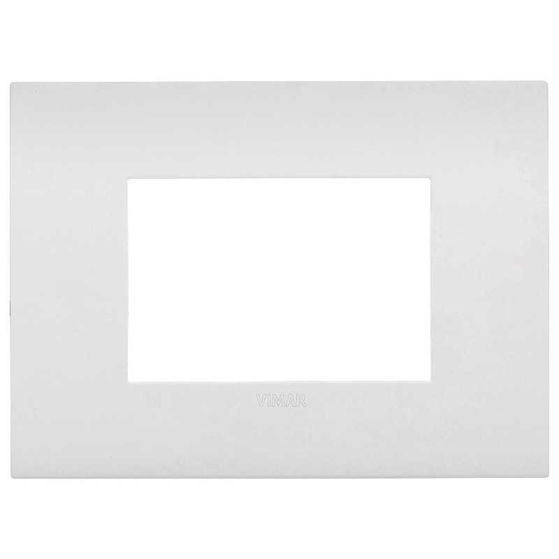 Placca Vimar Arkè fit 3 moduli Polar Matt 19953.26
