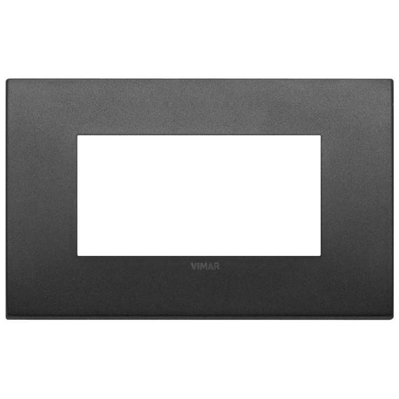 Placca Vimar Arkè fit 4 moduli Grafite Matt 19954.01