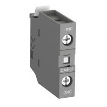 Contatto ausiliario 1 NC per AF09..AF96 frontale ABB CA401