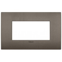 Placca Vimar Arkè fit 4 moduli Metal 19954.14