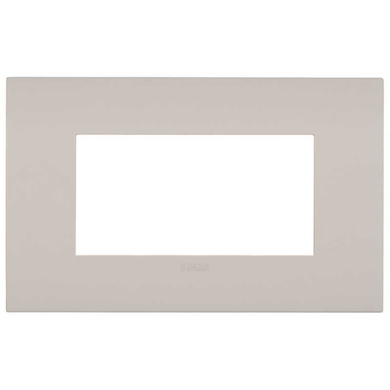 Placca Vimar Arkè fit 4 moduli Sabbia Di Lipari 19954.31