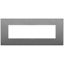 Placca Vimar Arkè fit 7 moduli Ardesia Matt 19957.02